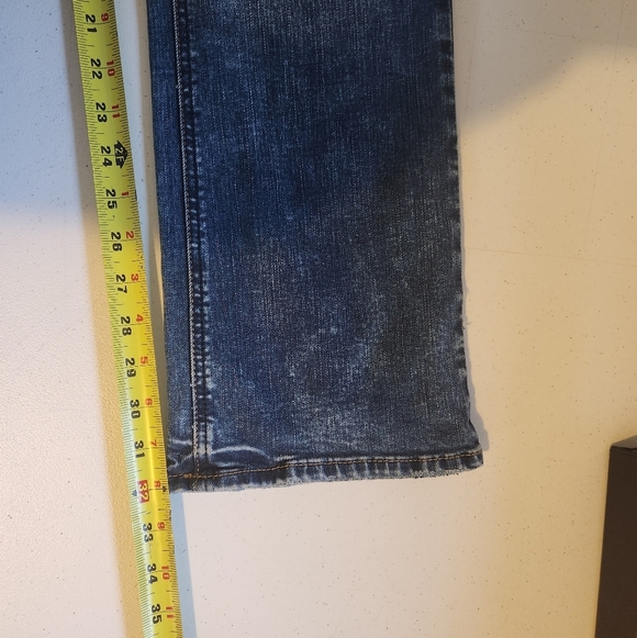 Silver Jeans Elyse Slim Boot Bootcut Denim Dark Wash Western Stretchy Womens 29 - Picture 11 of 11